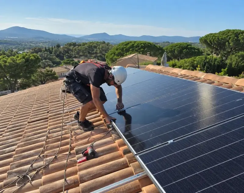 Installateur panneaux solaires Saint-Just-Chaleyssin — pose photovoltaïque sur toiture