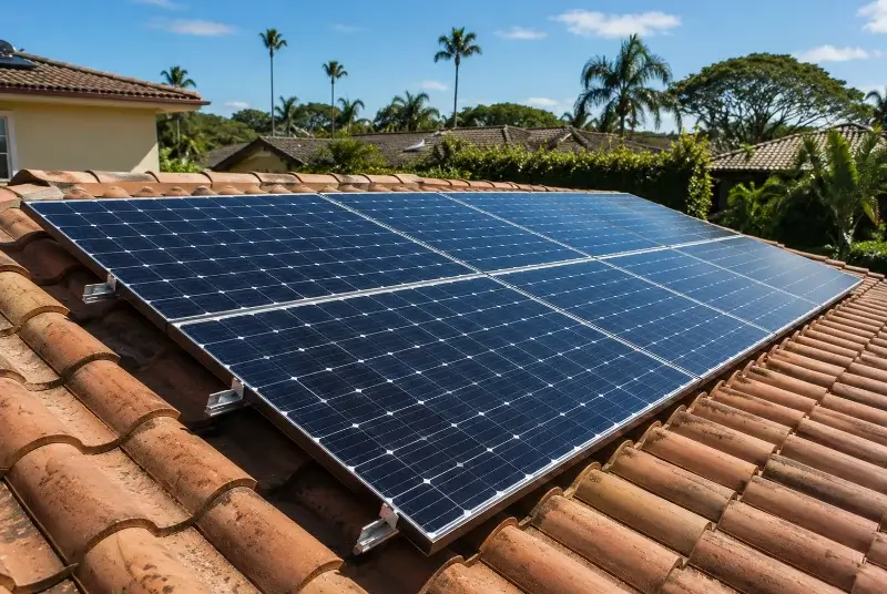 Installation de panneaux solaires à Saint-Just-Chaleyssin
